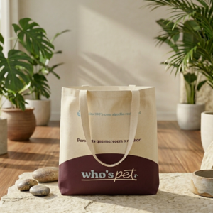Ecobag em algodão 100% reciclável